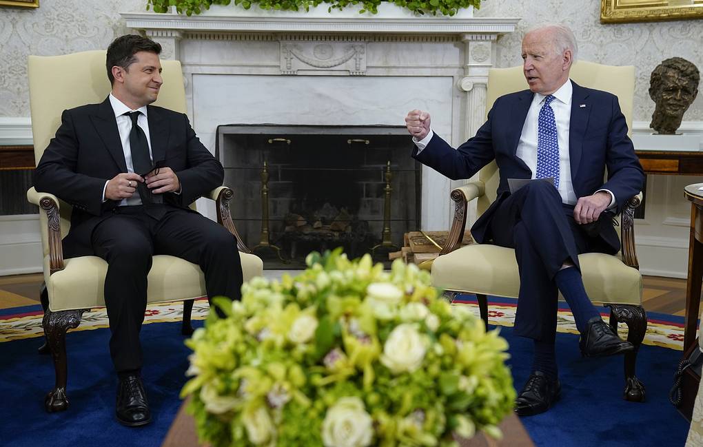 Zelensky Biden