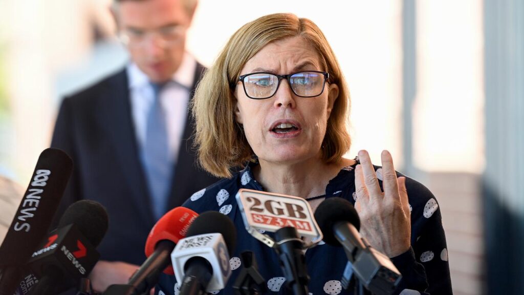 Australia NSW Chief Health Officer Dr Kerry Chant