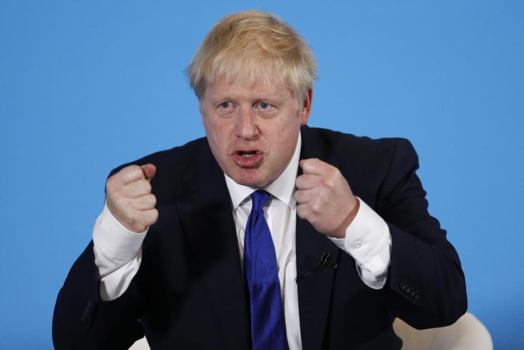 British PM Boris Johnson