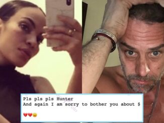 Newly released Hunter Biden emails reveal the president's son fathered another child with a drug-addicted prostitute and then left her homeless and begging for help.