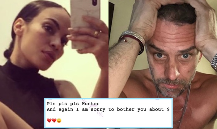 Newly released Hunter Biden emails reveal the president's son fathered another child with a drug-addicted prostitute and then left her homeless and begging for help.