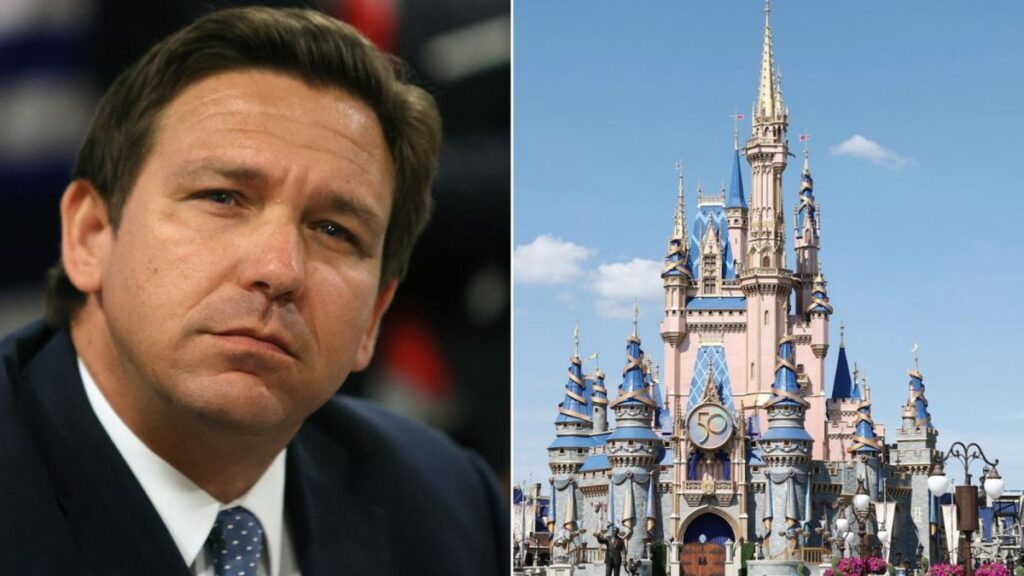 Gov DeSantis Disney