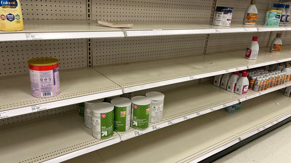 baby formula shortage