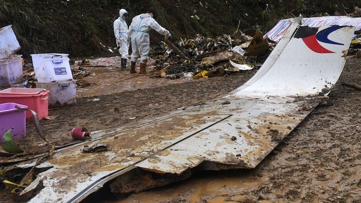 Black boxes indicate China Eastern crash was an inside job