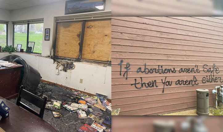 Democrat activists feel empowered to commit more violent acts on pro-life groups