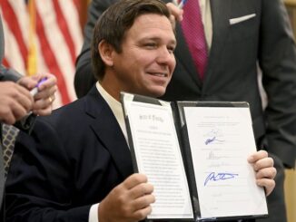 Gov. DeSantis makes protesting outside private homes illegal in Florida