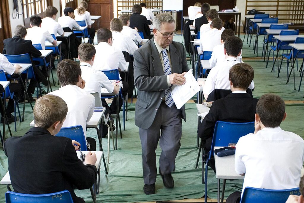 Pupils exams