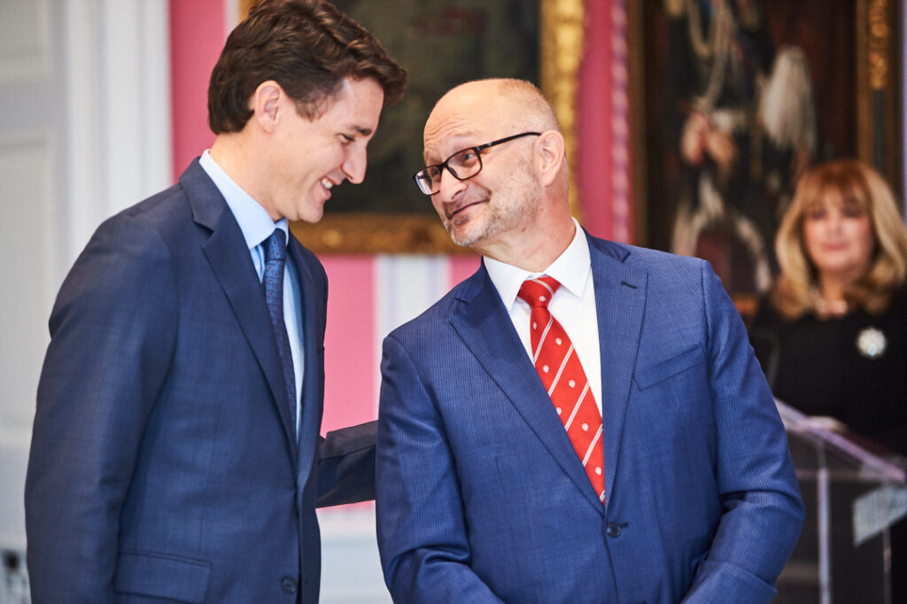 ustin Trudeau and David Lametti