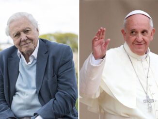 Pope Francis David Attenborogh
