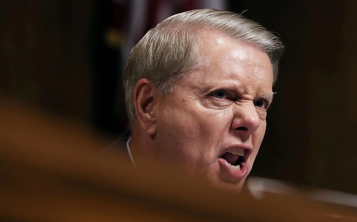 Senator Lindsey Graham says he's ready to repeal the Second Amendment