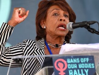 Maxine Waters encourages protestors to break the law following Supreme Court abortion ban