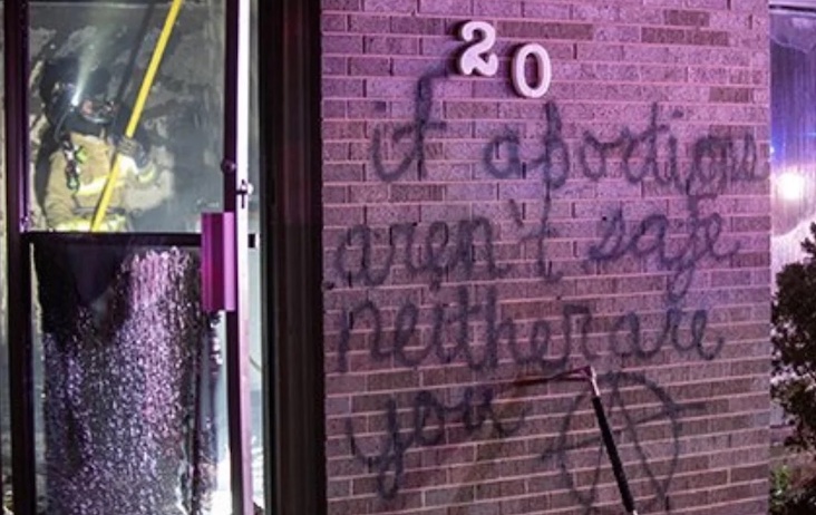 Christian pregnancy center firebombed after Obama encourages domestic terrorists to attack pro-lifers