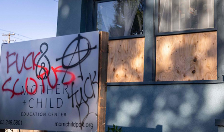 Dems continue to firebomb pregnancy clinics nationwide without any arrests being made