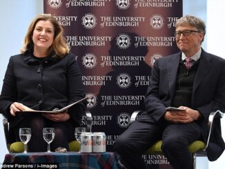Bill Gates Penny Mordaunt.