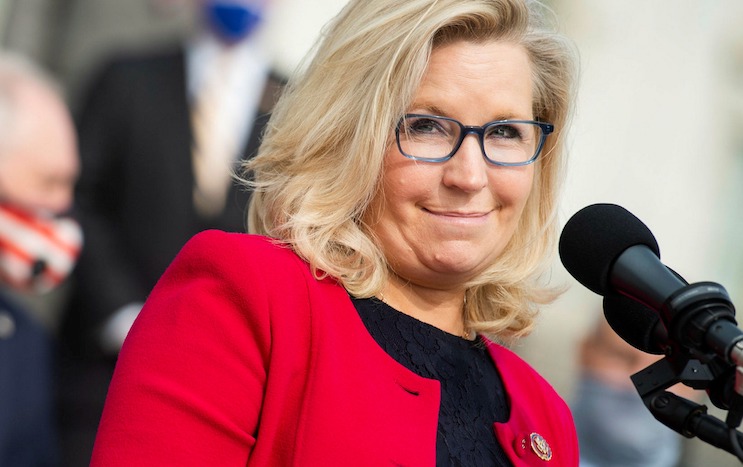 Liz Cheney says she is running to protect Americans from Trump becoming president