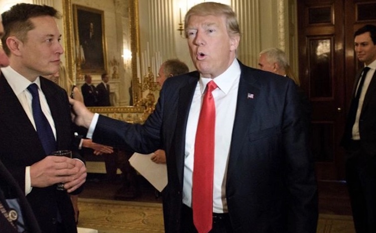 Trump calls Elon Musk a bs artist