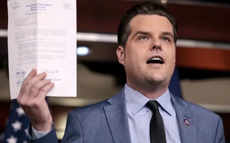 Rep. Gaetz introduces disarm the IRS act 2022
