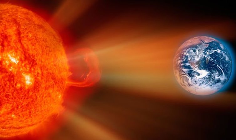 New giant sunspot set to strike earth and cause 'serious danger to humans' scientists say