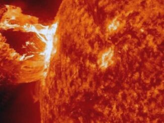 Cannibal coronal mass ejection heads towards Earth