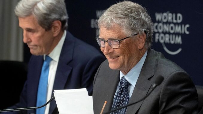 Bill Gates bribed senators into voting for Biden's Inflation Reduction Act