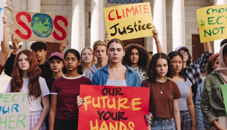 WEF vows to turn children into climate activists