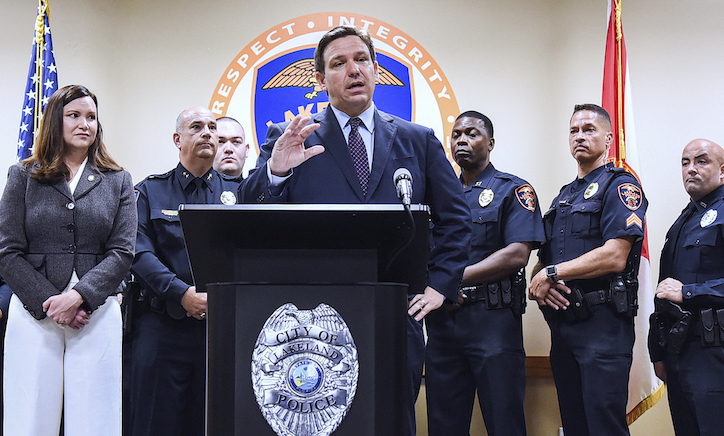 Gov. Ron DeSantis arrests people who committed voter fraud