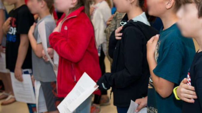 North Dakota school board scraps 'racist' pledge of allegiance
