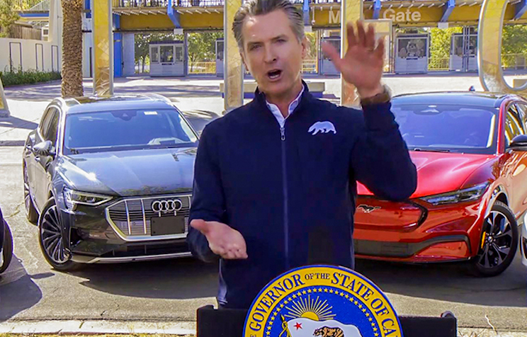 California to ban gas-powered cars by 2035