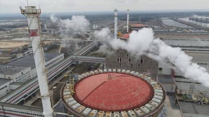 Ukraine bombs nuclear waste site