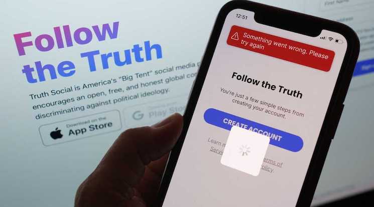 Google bans Trump's Truth Social app