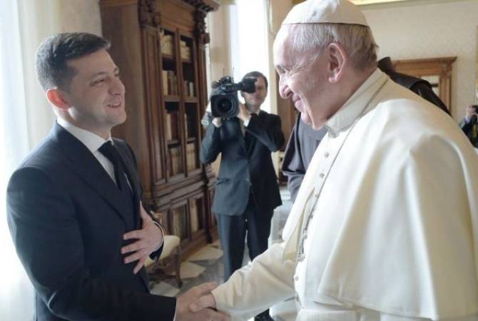 zelensky and the pope