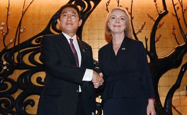 Japan and Britain PM's