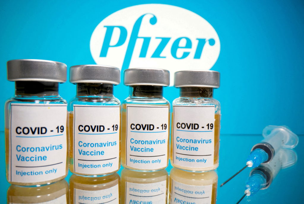 Pfizer caccines