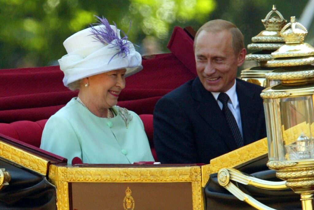 The Queen and Putin
