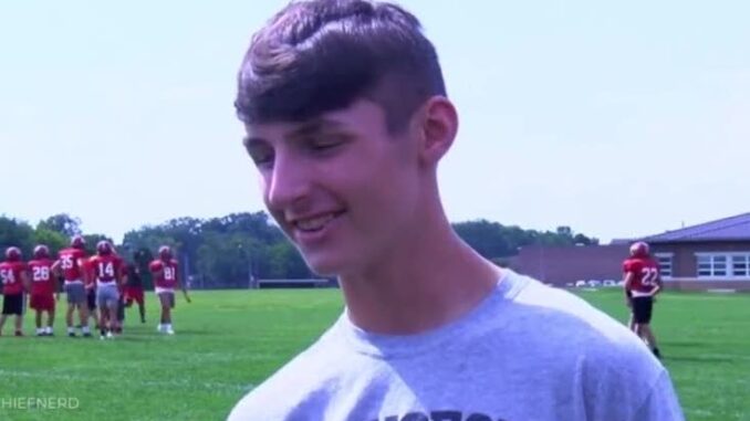 Six feet of blood clots removed from high school football players legs