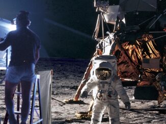 A New Mexico man has made a series of astonishing confessions since he was diagnosed with terminal cancer and told he has months to live. He claims the moon landing was faked by the US government with the footage shot at a military base and the surface of the moon recreated with sand and cement powder.