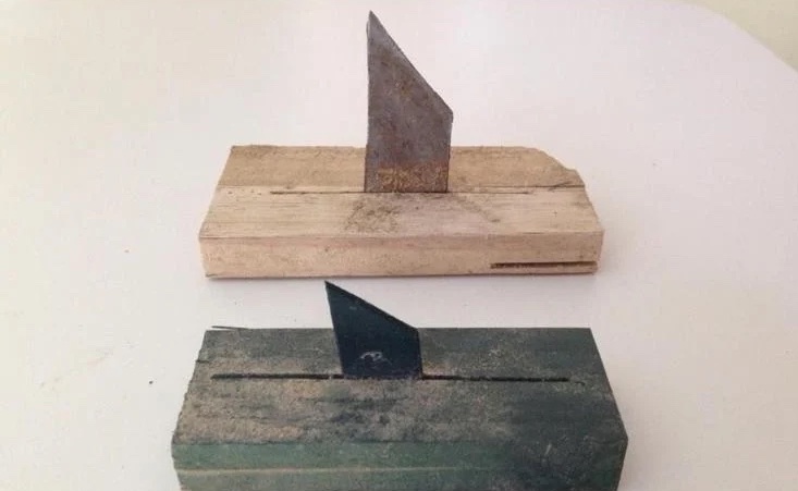 Democrat campaign signs placed on property without permission, complete with razor blade boobytraps