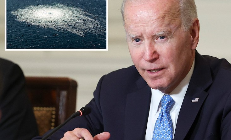 Pentagon insider admits Biden orchestrated Nord Stream Pipeline attack