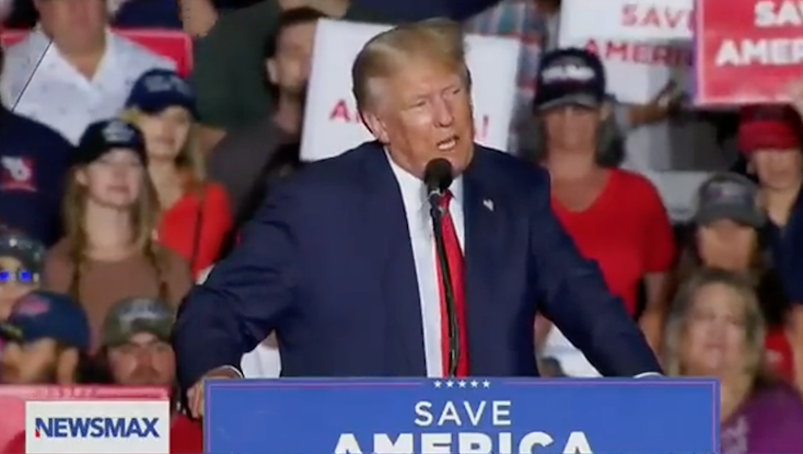 Trump warns Biden wants nuclear armageddon