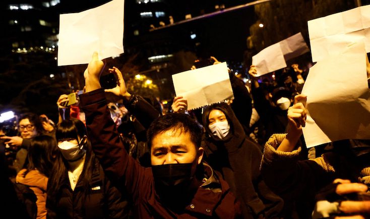 Millions of Chinese citizens demand end of Communist Party rule