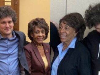 FTX founder and dem rep maxine waters