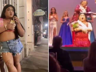 Obese man wins Miss America pageant