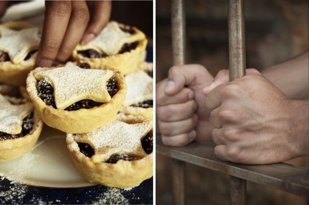 mince pies jail