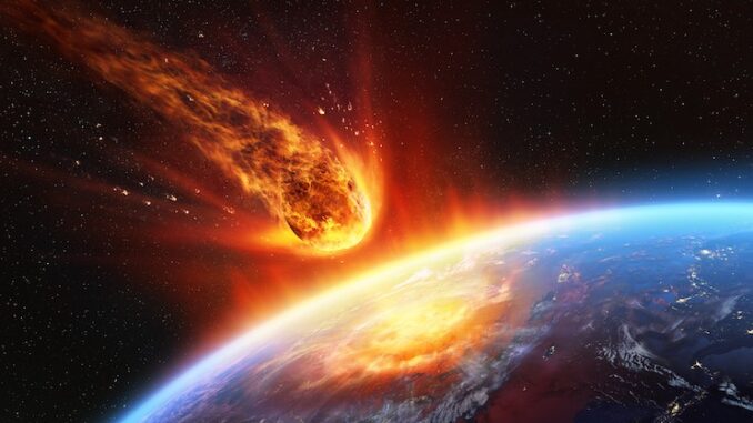 Planet destroying asteroid hurtling towards Earth