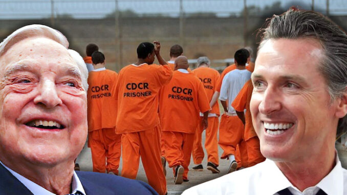Newsom and Soros oversaw early release of thousands of California pedophiles