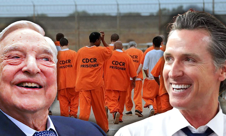 Newsom and Soros oversaw early release of thousands of California pedophiles