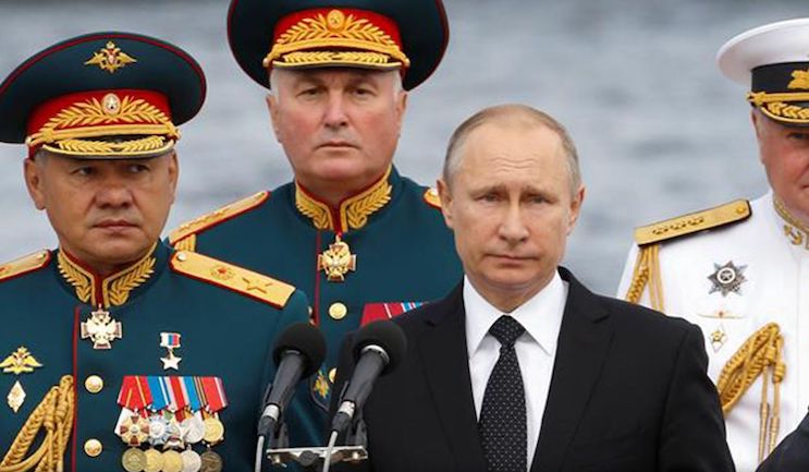 Russian leader Vladimir Putin to protect the world against imminent threat of nuclear war from western Global Elites
