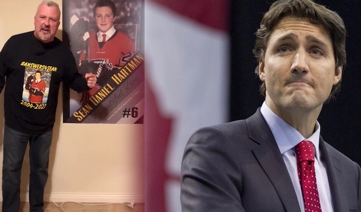 Trudeau confronted by angry dad who tells him his son died from the vaccine