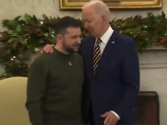 Biden gropes Zelensky during White House visit