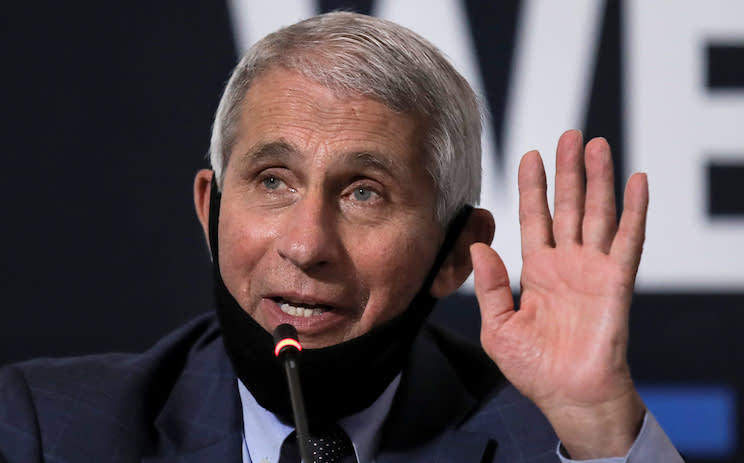 Dr Fauci warns conspiracy theories represent a threat to democracy